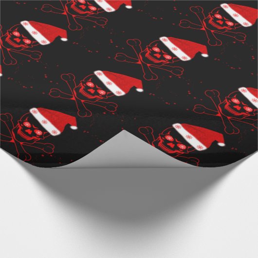 Geschenkpapier/Totenkopf Geschenkpapier (Ecke)