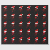 Geschenkpapier/Totenköpfe Geschenkpapier (Flach)