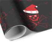 Geschenkpapier/Totenköpfe Geschenkpapier (Rolleneckpunkt)