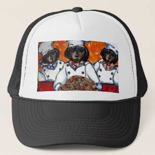 Geschenkpapier Truckerkappe