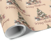 Geschenkpapier unter dem Weihnachtsbaum (Rolleneckpunkt)