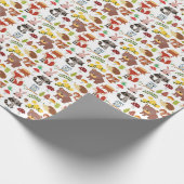Geschenkpapier - Waldtiere (Ecke)