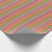 Geschenkpapier Weiche Farblinien 5 (Ecke)