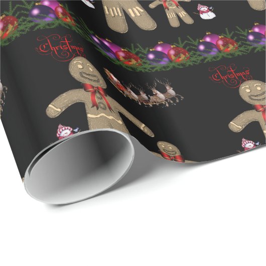 Geschenkpapier Weihnachten (Rolleneckpunkt)