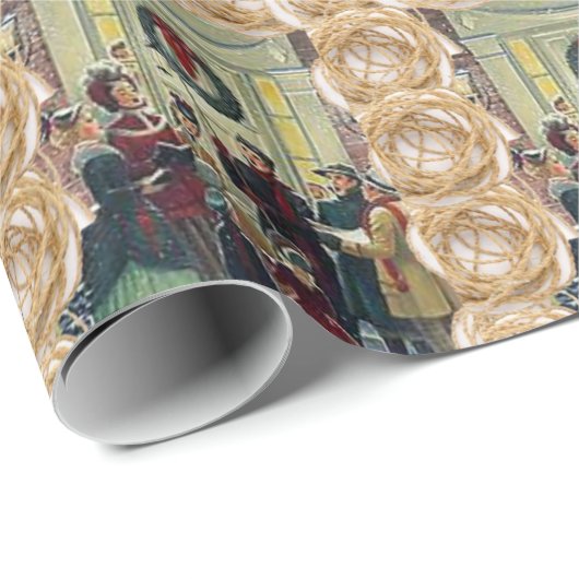 Geschenkpapier Weihnachten (Rolleneckpunkt)