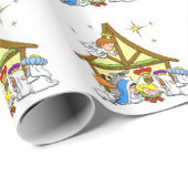 Geschenkpapier/Weihnachtsgeschichte Geschenkpapier (Rolleneckpunkt)