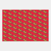 Geschenkpapier Weihnachtsmonarchie (Vorderseite 2)