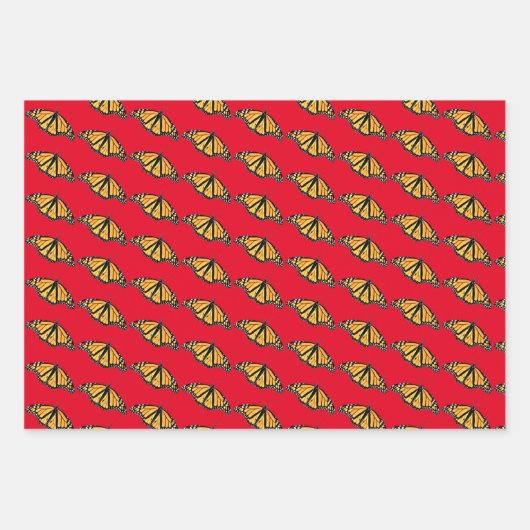 Geschenkpapier Weihnachtsmonarchie (Vorderseite 2)