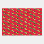 Geschenkpapier Weihnachtsmonarchie Set (Vorderseite 2)