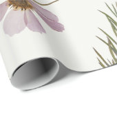 Geschenkpapier Wildblume Blumengarten Party (Rolleneckpunkt)