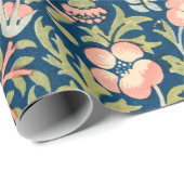 GESCHENKpapier : WILLIAM MORRIS : (Rolleneckpunkt)