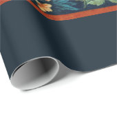 GESCHENKpapier : WILLIAM MORRIS : Fasan (Rolleneckpunkt)