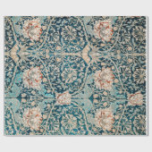 GESCHENKpapier : WILLIAM MORRIS : HONEYSUCKLE (Flach)