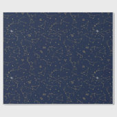 Geschenkpapier Winter Sternbilder (Flach)