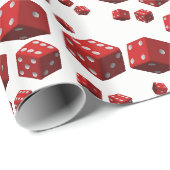 Geschenkpapier Würfel (Rolleneckpunkt)
