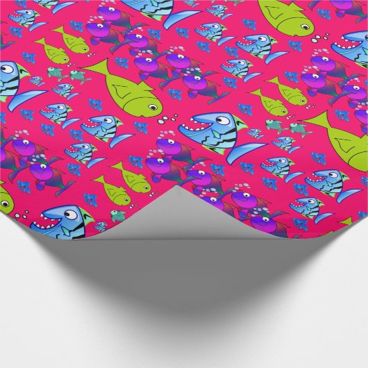 Geschenkpapier Würfel (Ecke)