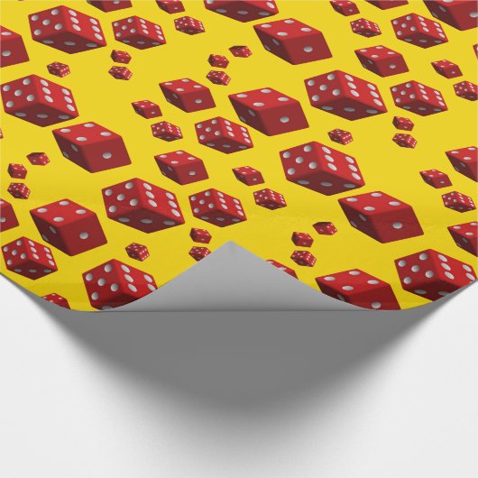 Geschenkpapier Würfel (Ecke)