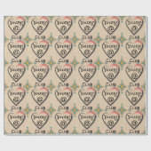 Geschenkpapier Young at Heart Club (Flach)