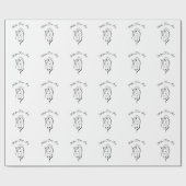 Geschenkpapier Zelmi Fine (Flach)