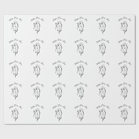 Geschenkpapier Zelmi Fine (Flach)