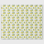 Geschenkpapier - Zitronen (Flach)