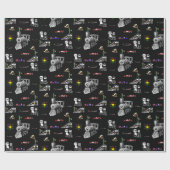 Geschenkpapier Züge (Flach)