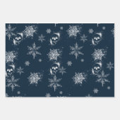 Geschenkpapier zum Umschlag von Schädel und Schnee (Vorderseite 2)