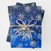 Geschenkpapier zum Umschlag von Schädel und Schnee (Beispiel)