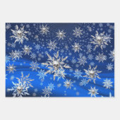 Geschenkpapier zum Umschlag von Schädel und Schnee Set (Vorderseite)