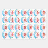 Geschenkpapierblatt Geschenkpapier Set (Vorderseite)