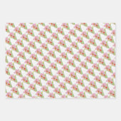 Geschenkpapierbögen - Rosa Orchidee Geschenkpapier Set (Vorderseite 3)