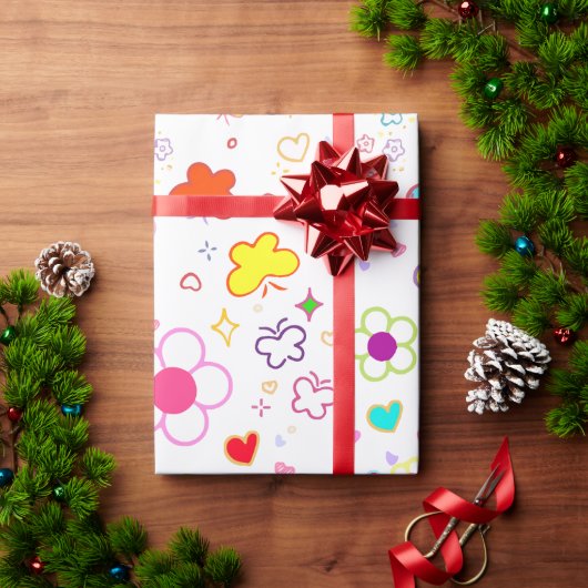 Geschenkpapierdesign für Geschenke Geschenkpapier (Feiertagsgeschenk)