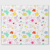 Geschenkpapierdesign für Geschenke Geschenkpapier (Flach)