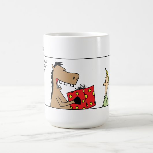 Geschenkpferd Kaffeetasse (Mittel)