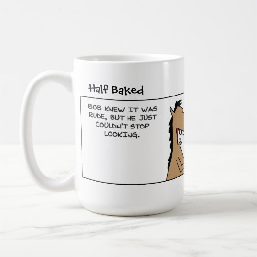 Geschenkpferd Kaffeetasse (Links)
