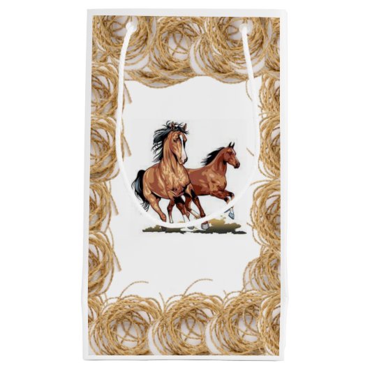 Geschenkpferd Kleine Geschenktüte (Vorderseite)