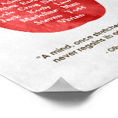 Geschenkposter für Apple-Lehrer Poster (Ecke)