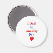 Geschenkpreis für Stopp oder Beenden des Rauchens Magnet (Vorderseite/Rückseite)