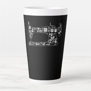 Geschenkquilter und Schneider, die das Nähen von G Milchtasse