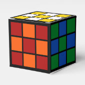 Geschenkschachtel Bunte Quadrate Vario C (Vorderseite)