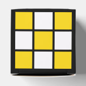 Geschenkschachtel Bunte Quadrate Vario C (Oben)