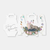 Geschenkschachtel mit Pferde Bild, Weihnachten (Ungefaltet)