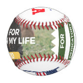 Geschenkschrift benutzerdefinierten baseball (Vorderseite)