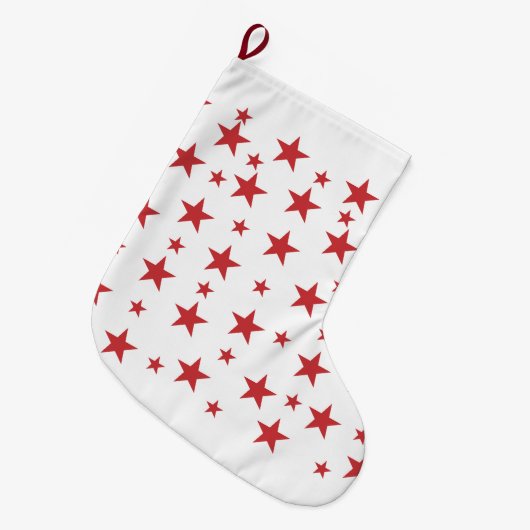 Geschenksteine Großer Weihnachtsstrumpf (Vorderansicht (hängend))