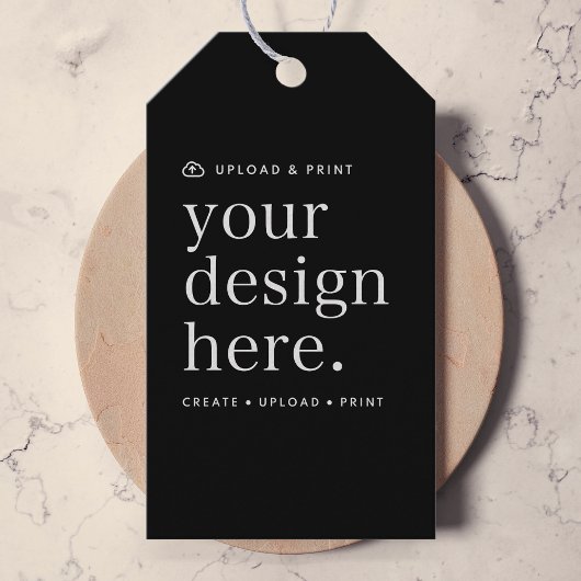 Geschenkstempel für Ihr Design Upload Geschenkanhänger