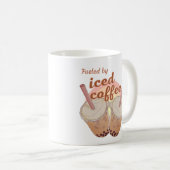 Geschenkt von eisgekühltem Kaffee. Kaffeetasse (VorderseiteRechts)