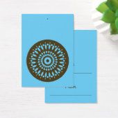 Geschenktafel - Blau und braun (Schreibtisch)