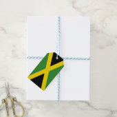 Geschenktafel mit der Flagge Jamaikas Geschenkanhänger (Mit Garn)