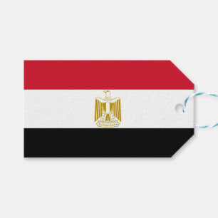 Geschenktafel mit Flagge Ägyptens Geschenkanhänger