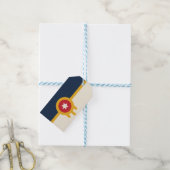 Geschenktafel mit Flagge von Tulsa, Oklahoma Geschenkanhänger (Mit Garn)